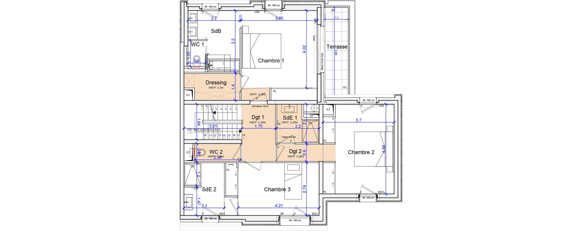 Maison T5 de 195,90 m2 &agrave; Marseille Sainte-anne (8eme)