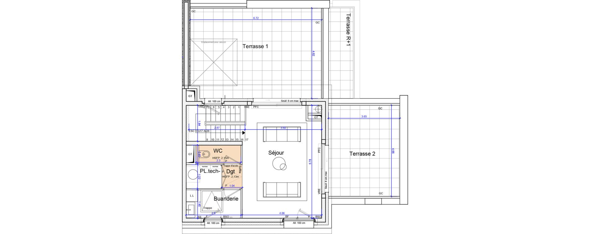 Maison T5 de 195,90 m2 &agrave; Marseille Sainte-anne (8eme)