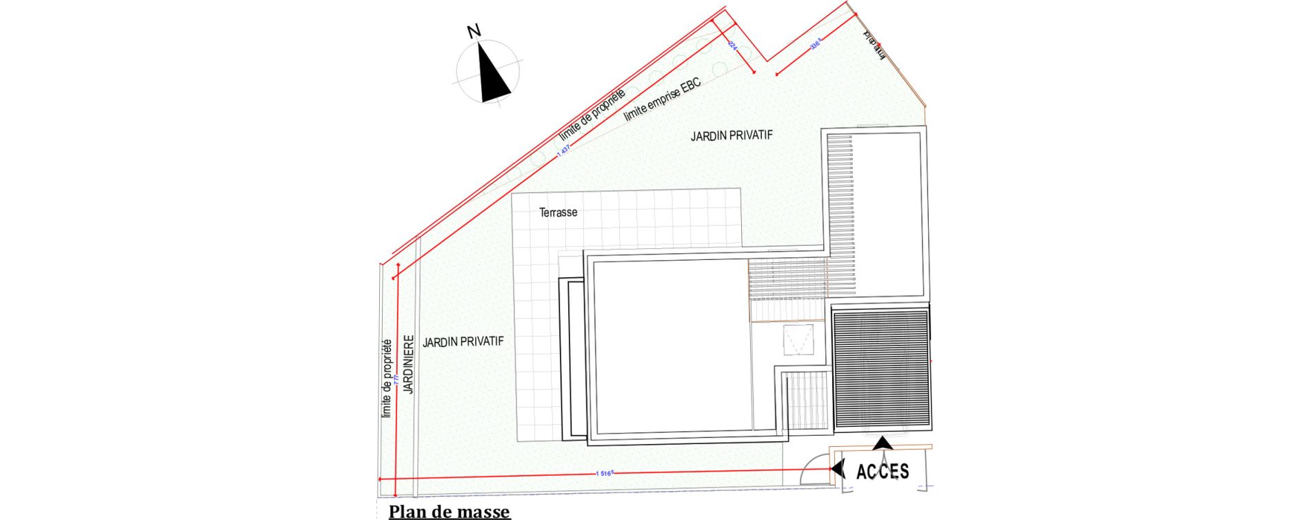 Maison T4 de 80,92 m2 &agrave; Marseille Sainte-marthe (14eme)
