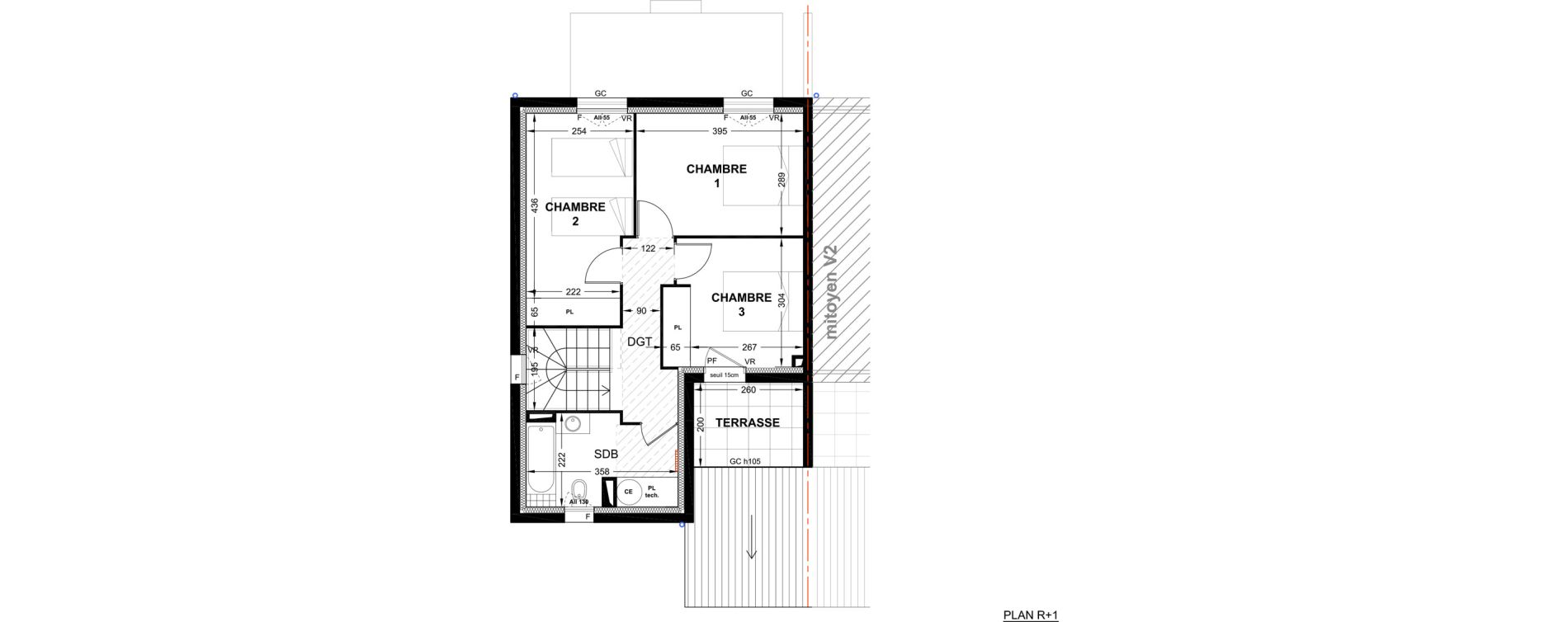 Villa T4 de 93,00 m2 &agrave; P&eacute;lissanne Centre