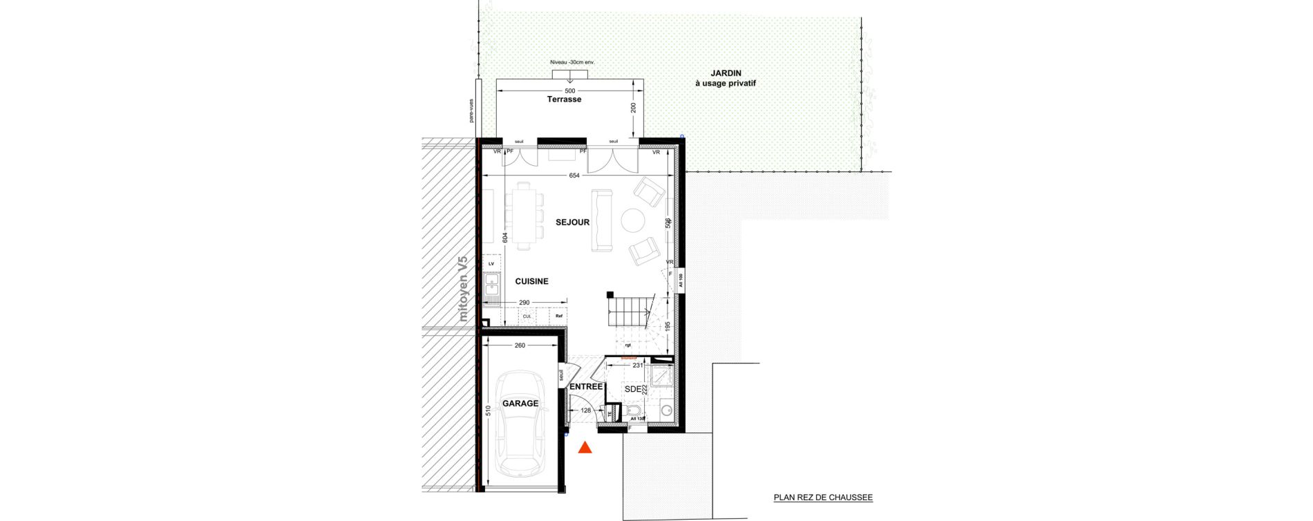 Villa T4 de 93,00 m2 &agrave; P&eacute;lissanne Centre