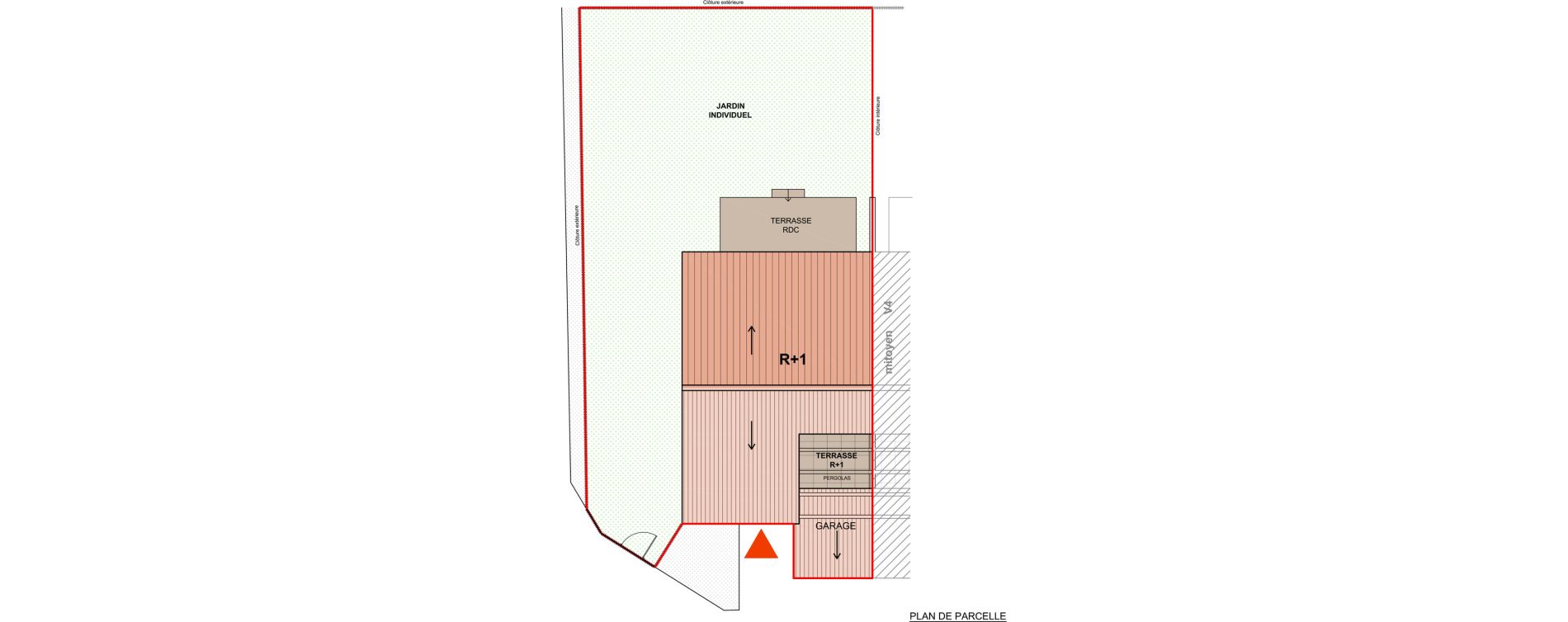 Villa T4 de 93,00 m2 &agrave; P&eacute;lissanne Centre