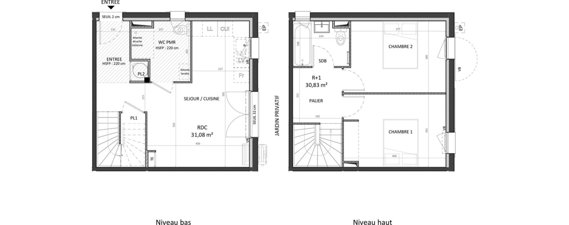 Maison T3 de 61,91 m2 &agrave; Salon-De-Provence Les viougues est - magatis