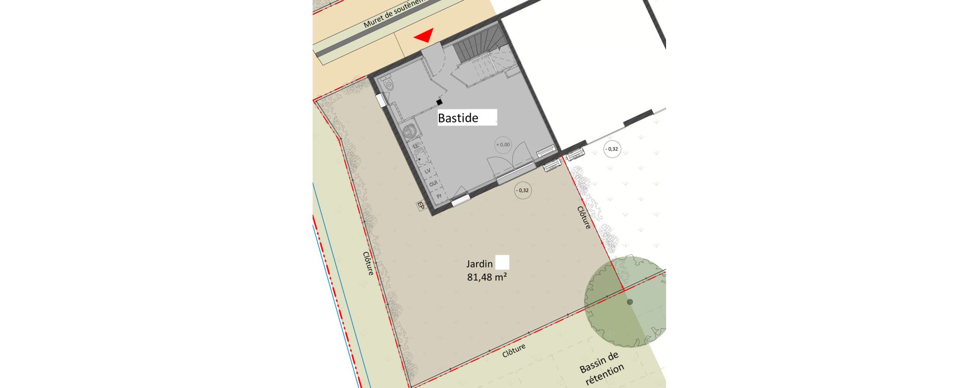 Maison T3 de 62,13 m2 &agrave; Salon-De-Provence Les viougues est - magatis