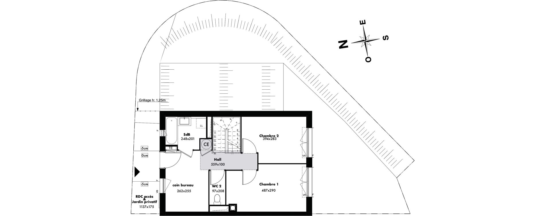Maison T3 de 78,04 m2 &agrave; Gap Romette