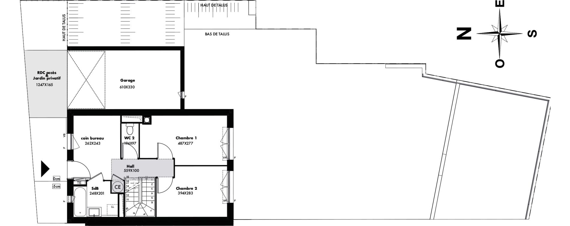 Maison T4 de 94,89 m2 &agrave; Gap Romette