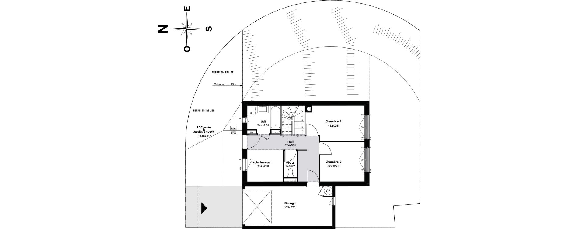 Maison T4 de 93,53 m2 &agrave; Gap Romette