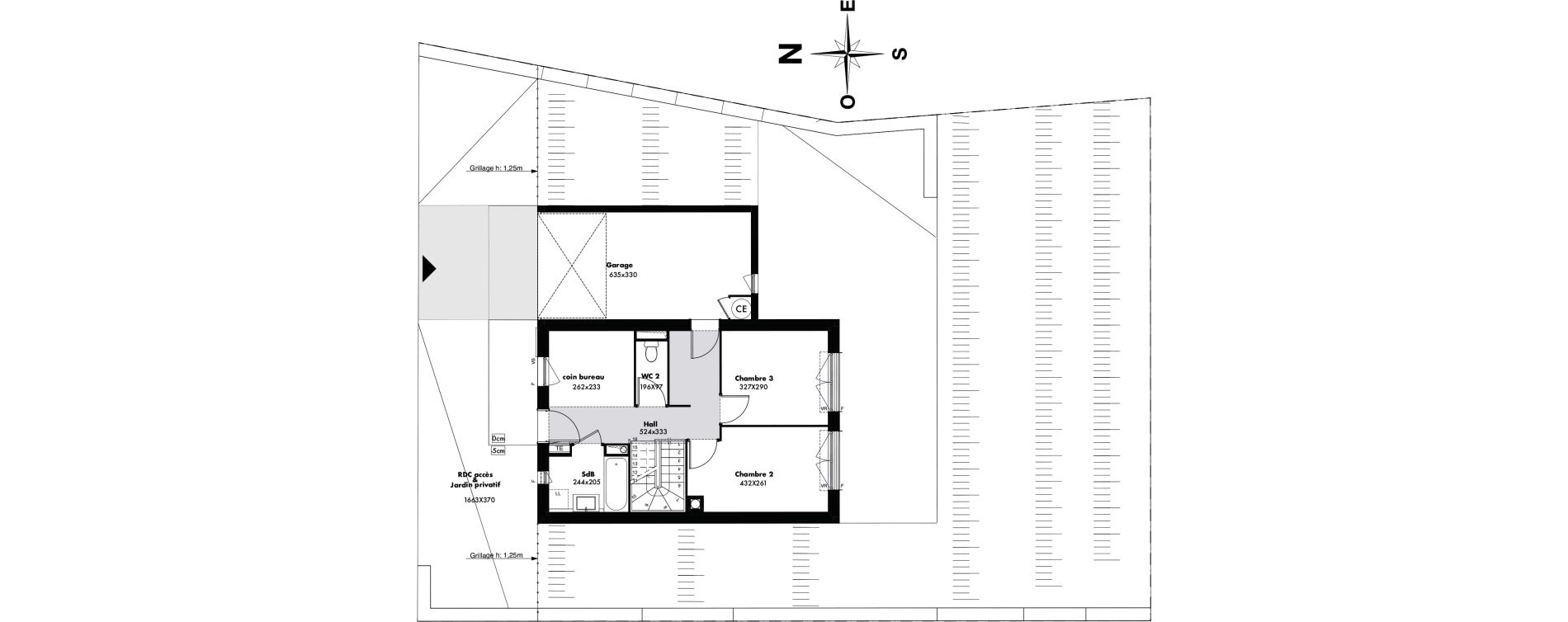 Maison T4 de 95,94 m2 &agrave; Gap Romette