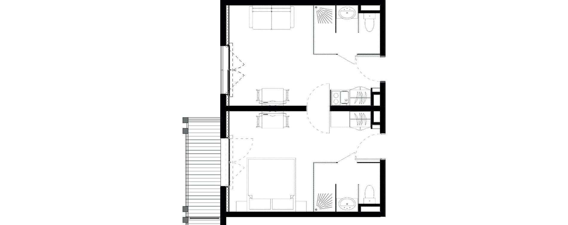 Appartement T2 de 42,21 m2 &agrave; Vars Les claux
