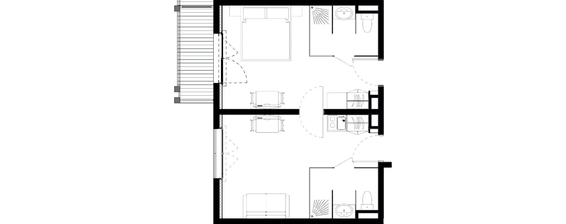 Appartement T2 de 42,21 m2 &agrave; Vars Les claux