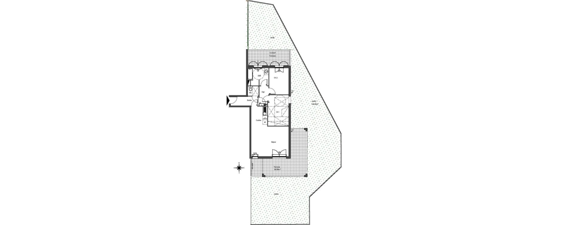 Appartement T3 de 62,10 m2 &agrave; Bormes-Les-Mimosas Centre