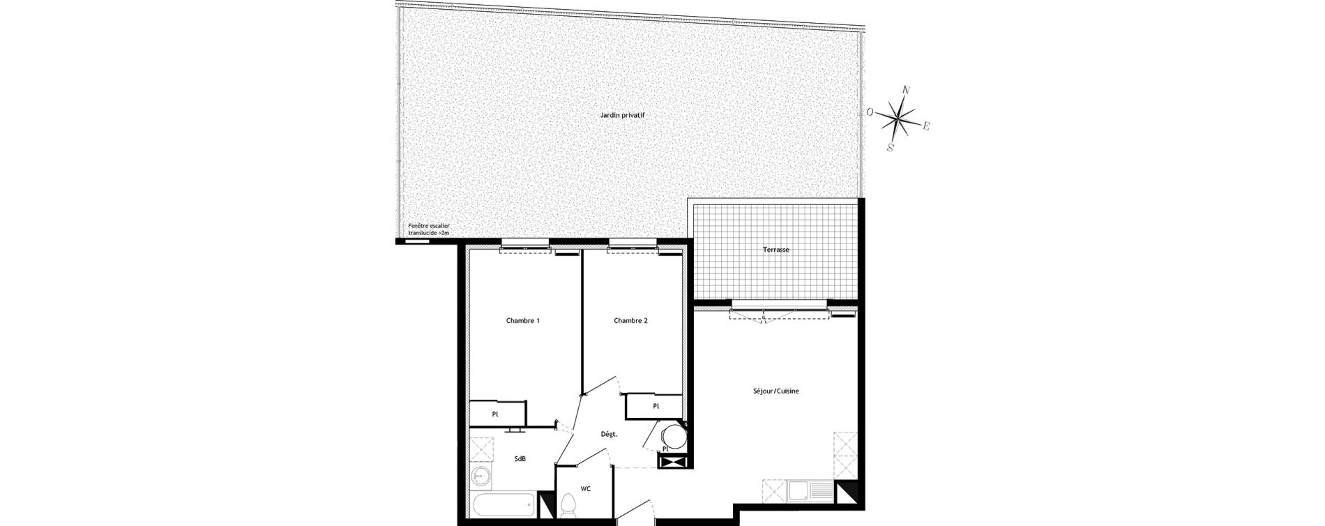 Appartement T3 de 55,60 m2 &agrave; Bormes-Les-Mimosas Centre