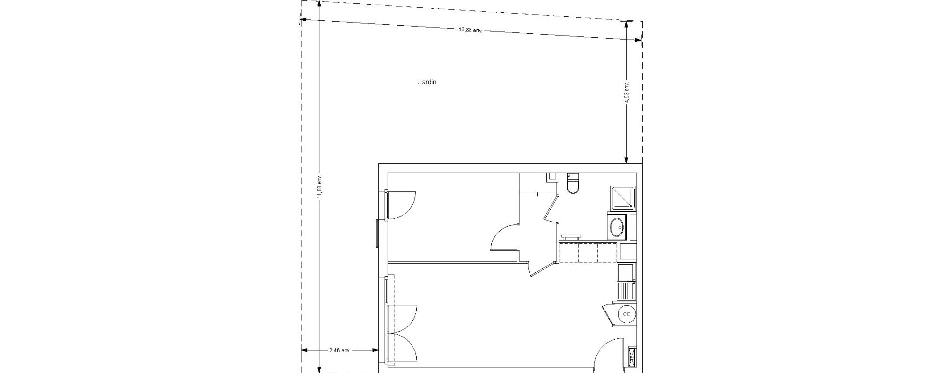 Appartement T2 de 47,10 m2 &agrave; Bormes-Les-Mimosas Bormes les mimosas le pin