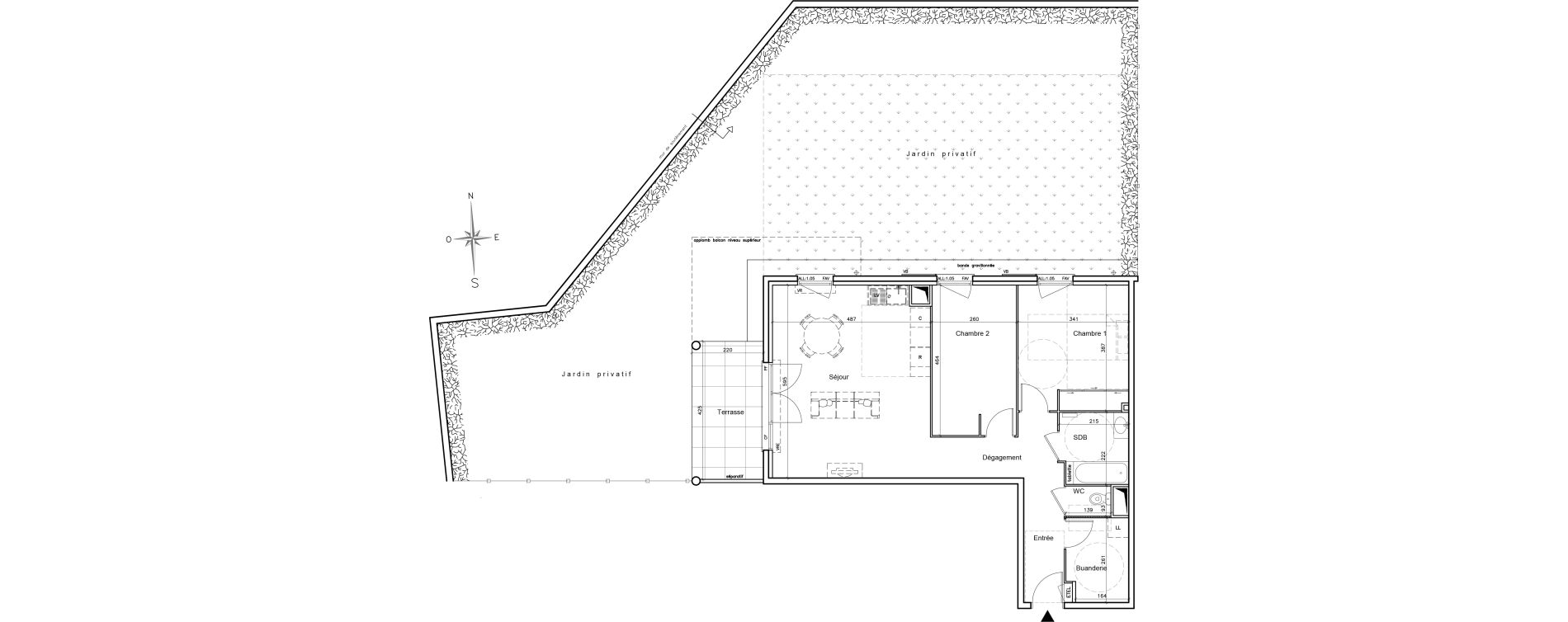 Appartement T3 de 75,05 m2 &agrave; Brignoles Centre