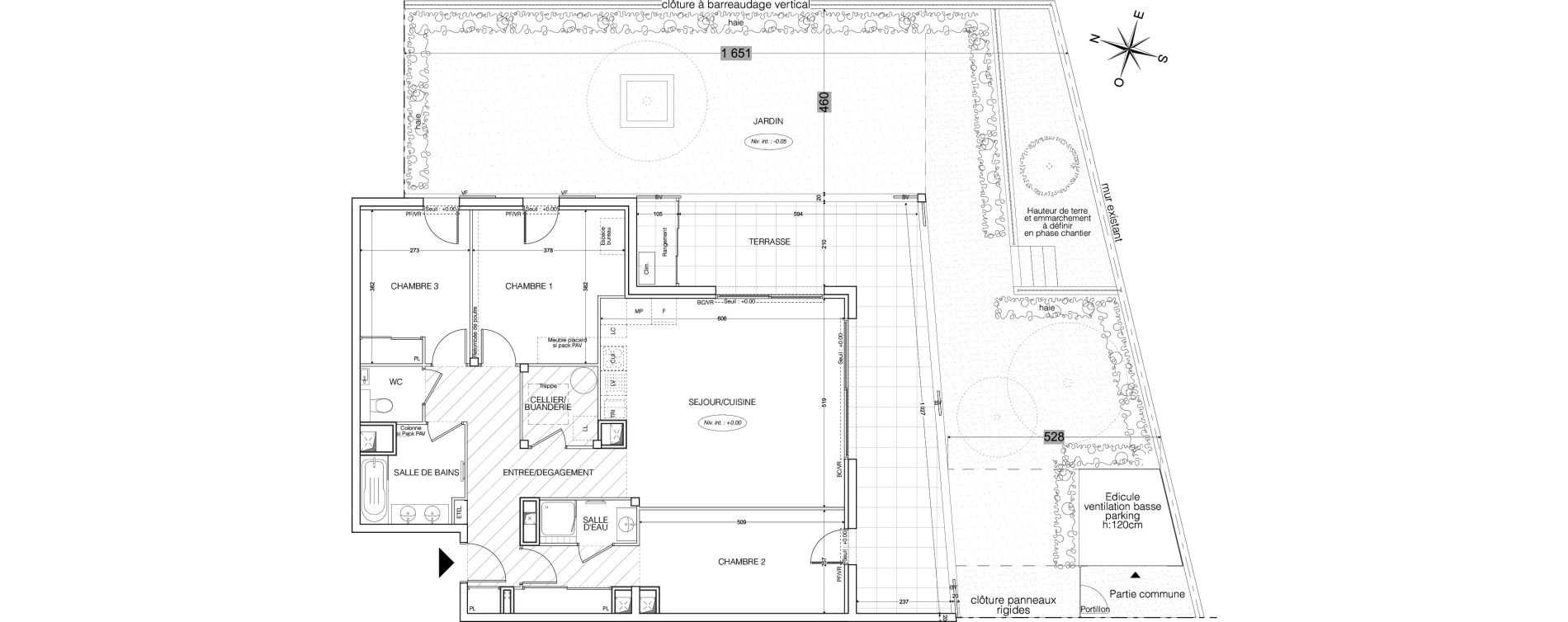 Appartement T4 de 97,17 m2 &agrave; Carqueiranne Carqueiranne centre ville