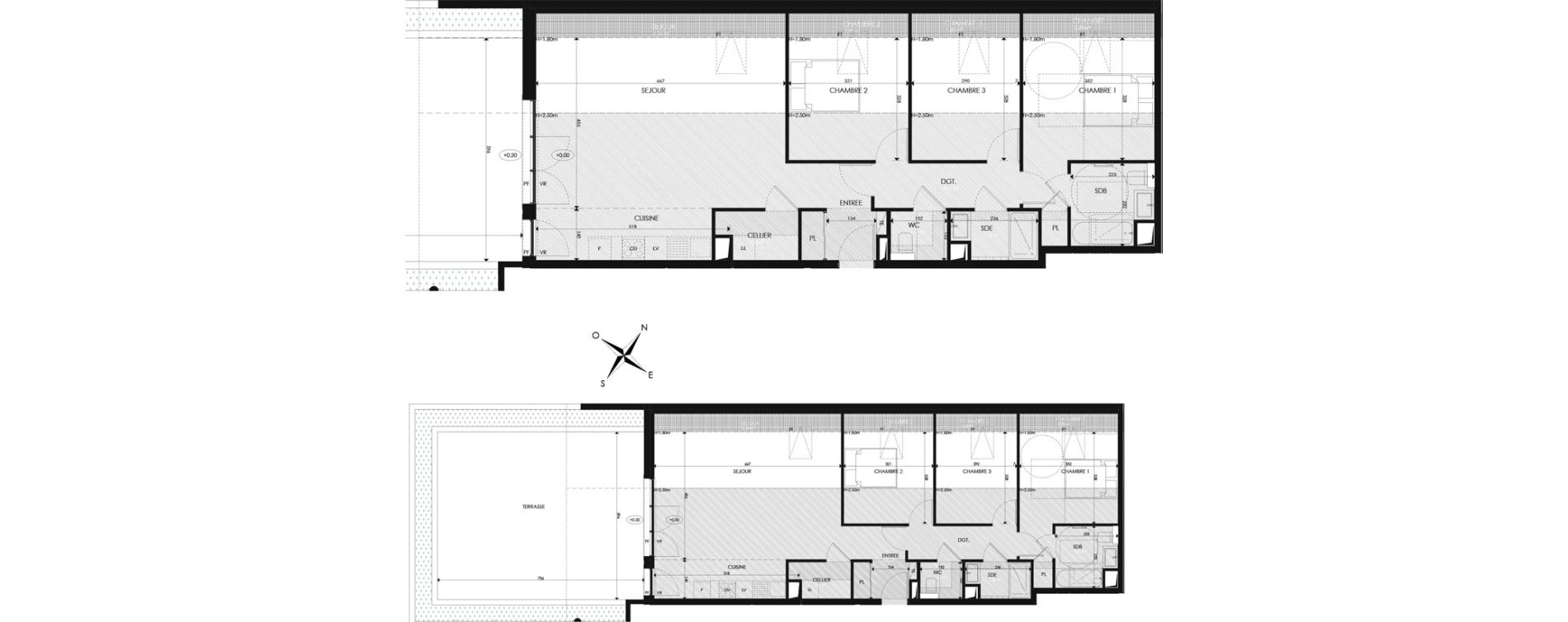 Appartement T4 de 93,39 m2 &agrave; Draguignan Pierre de la f&eacute;e - morgay