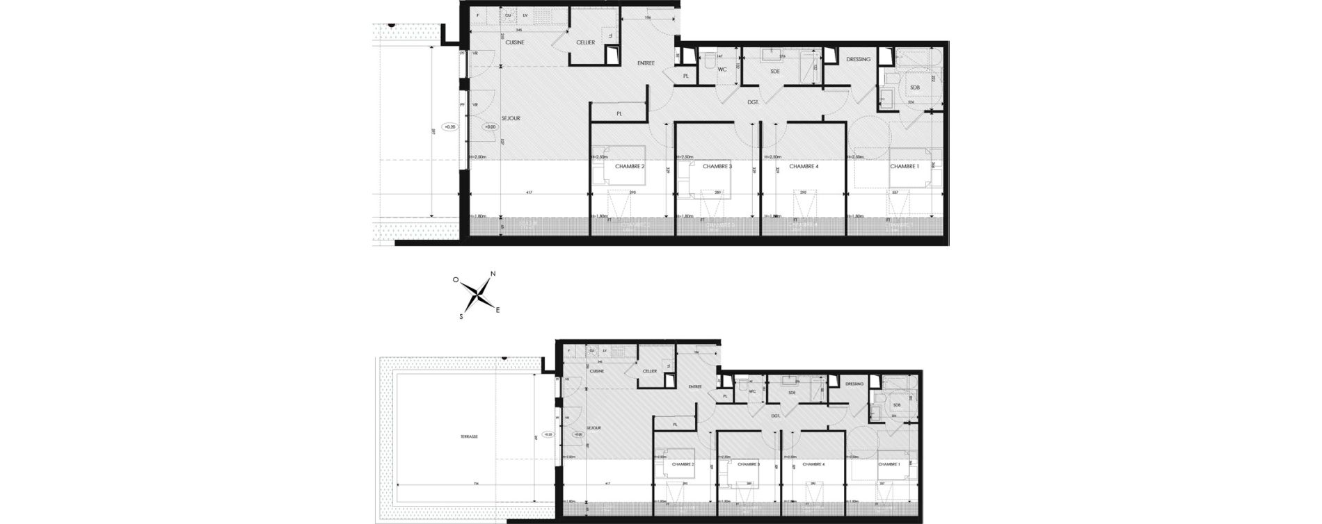 Appartement T5 de 103,67 m2 &agrave; Draguignan Pierre de la f&eacute;e - morgay