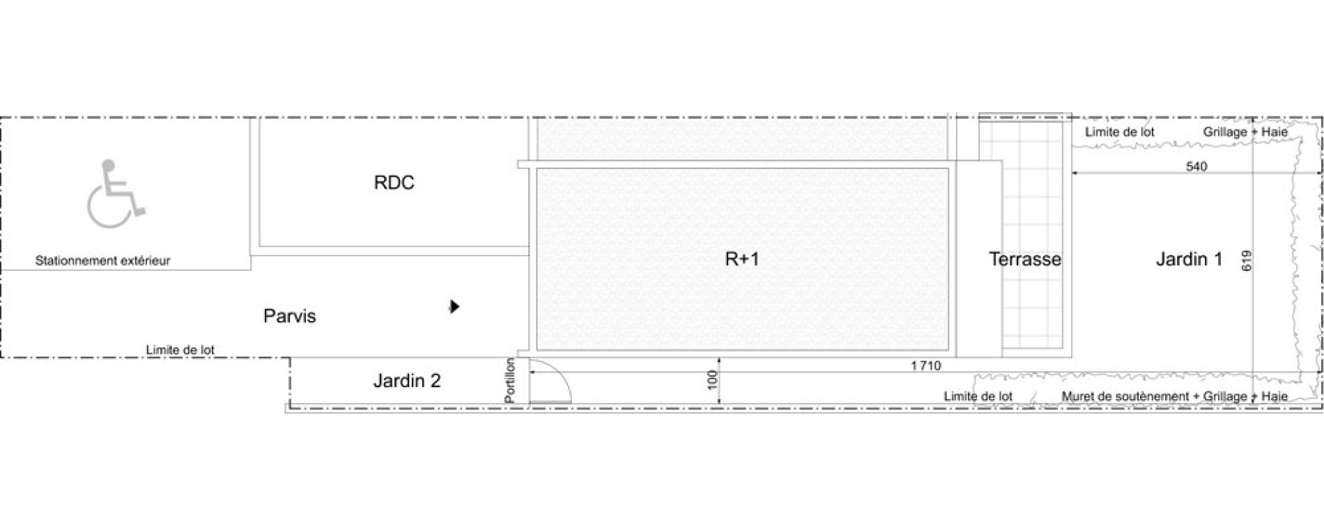 Villa T3 de 74,00 m2 &agrave; Fr&eacute;jus Reyran