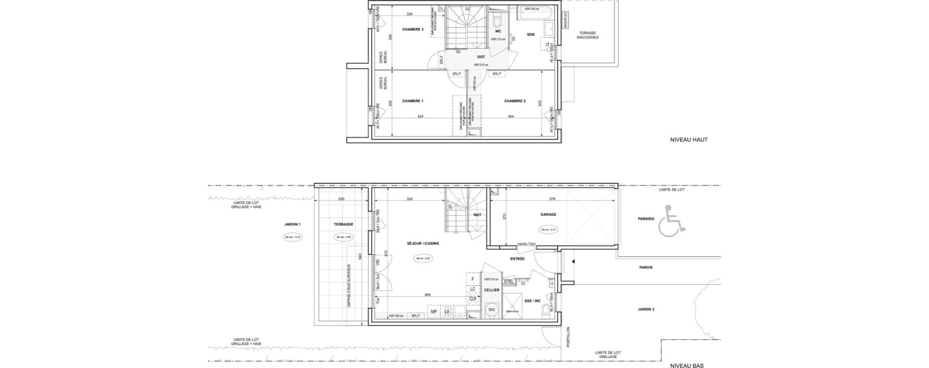 Villa T4 de 83,03 m2 &agrave; Fr&eacute;jus Reyran