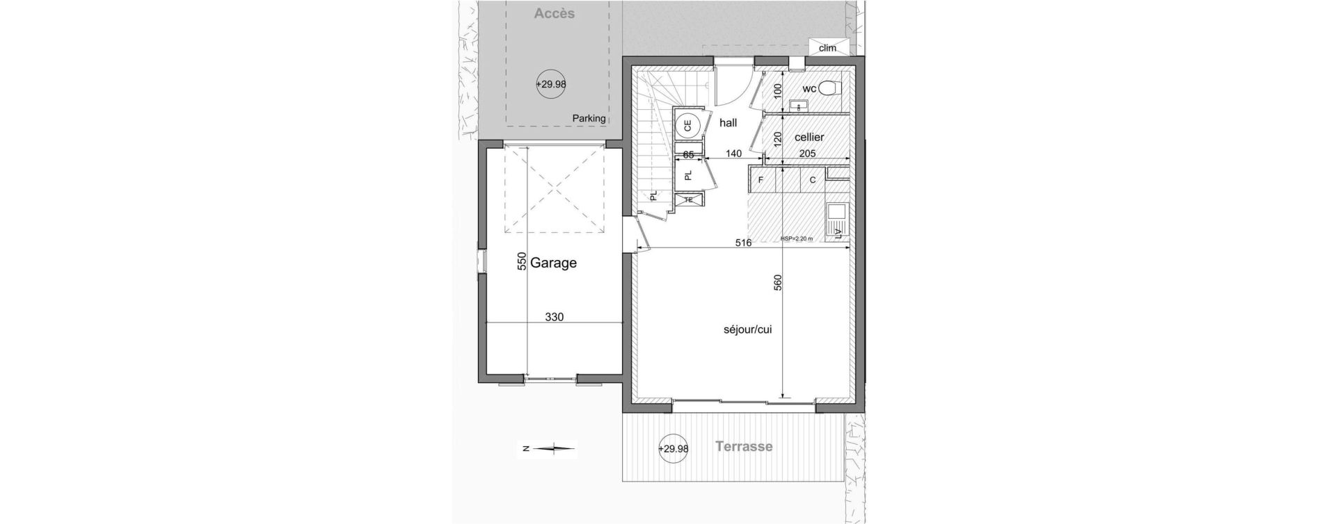 Appartement T5 de 89,18 m2 &agrave; Gassin Centre