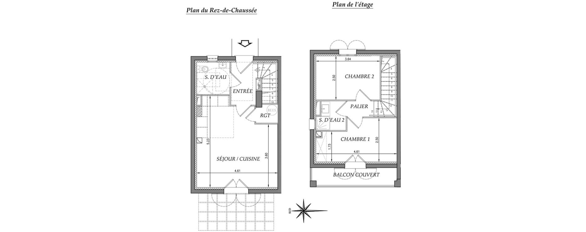 Villa T3 de 52,28 m2 &agrave; Grimaud Saint-pierre