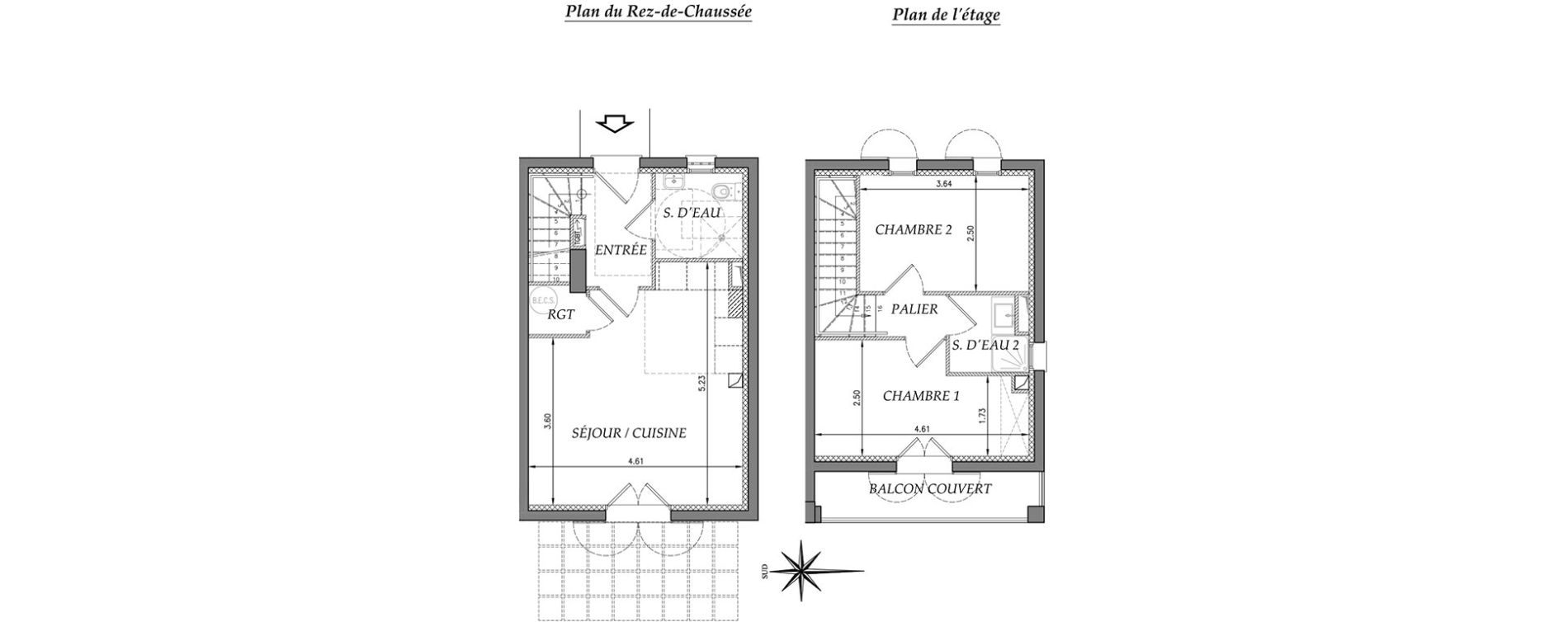 Villa T3 de 52,28 m2 &agrave; Grimaud Saint-pierre