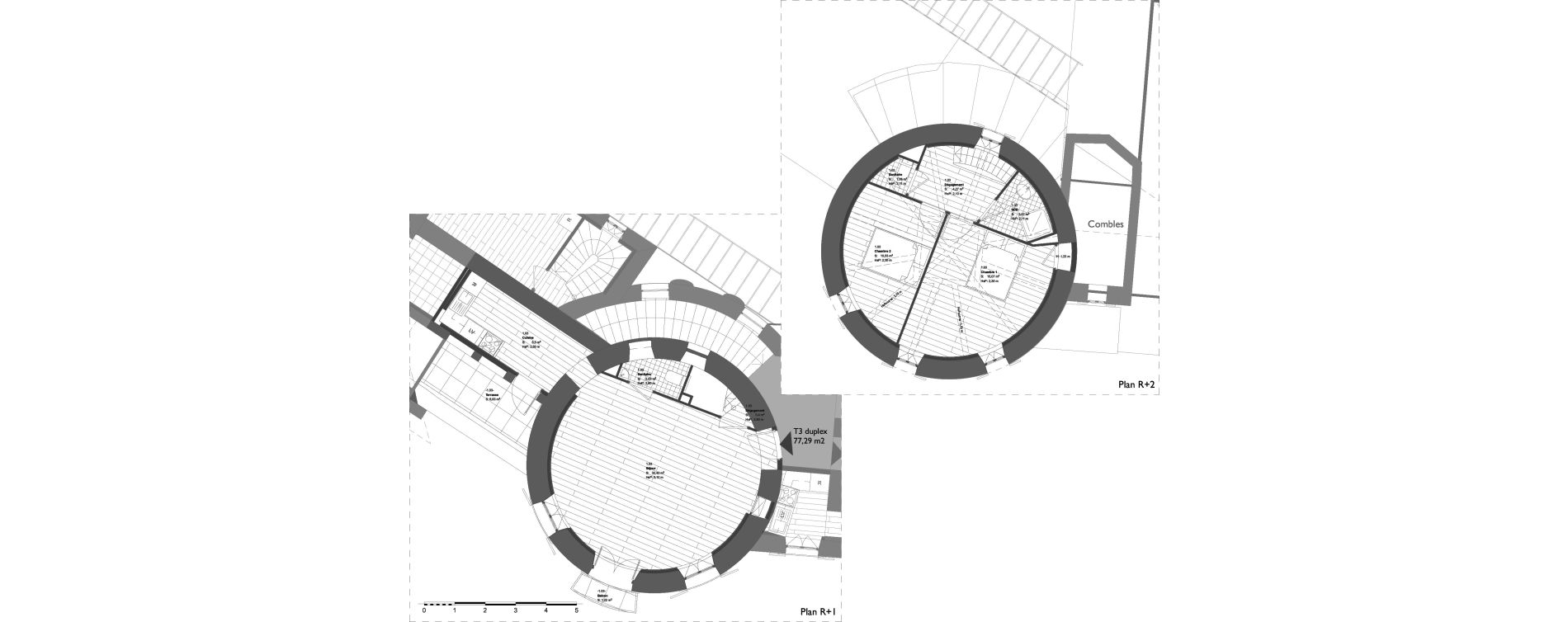 Duplex T3 de 77,29 m2 &agrave; La Londe-Les-Maures Centre