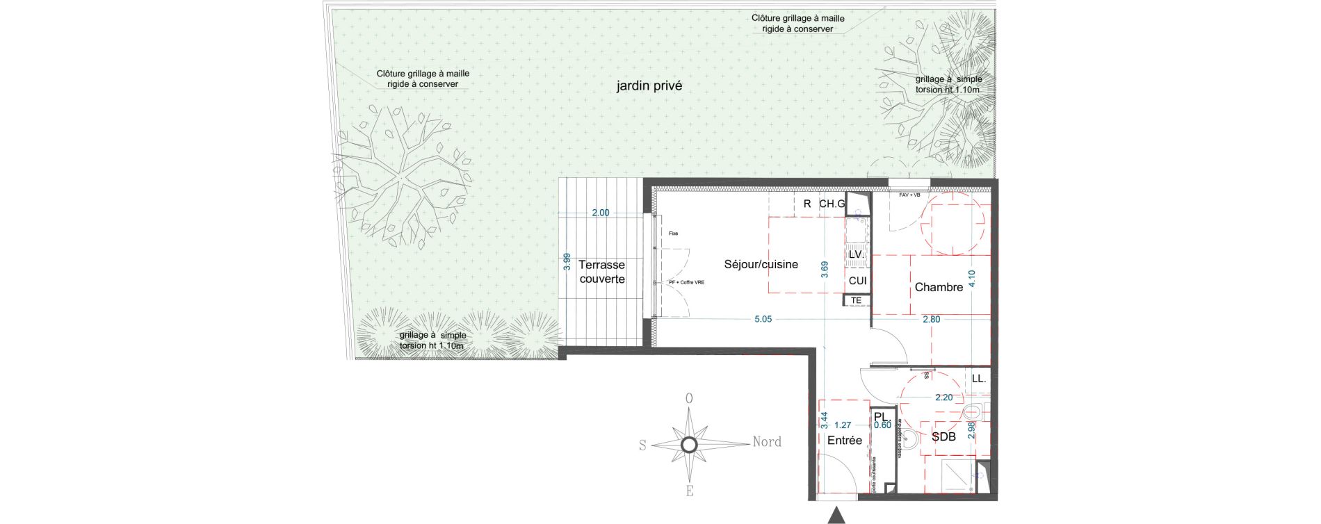 Appartement T2 de 41,95 m2 &agrave; La Seyne-Sur-Mer Centre