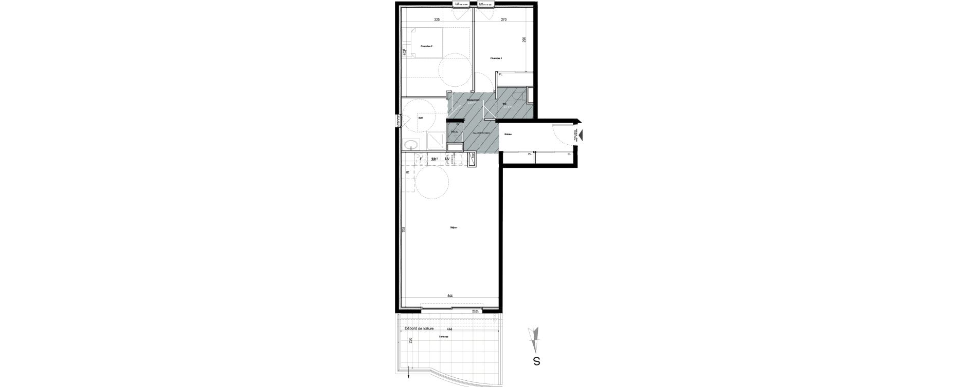 Appartement T3 de 74,52 m2 &agrave; Puget-Sur-Argens Centre