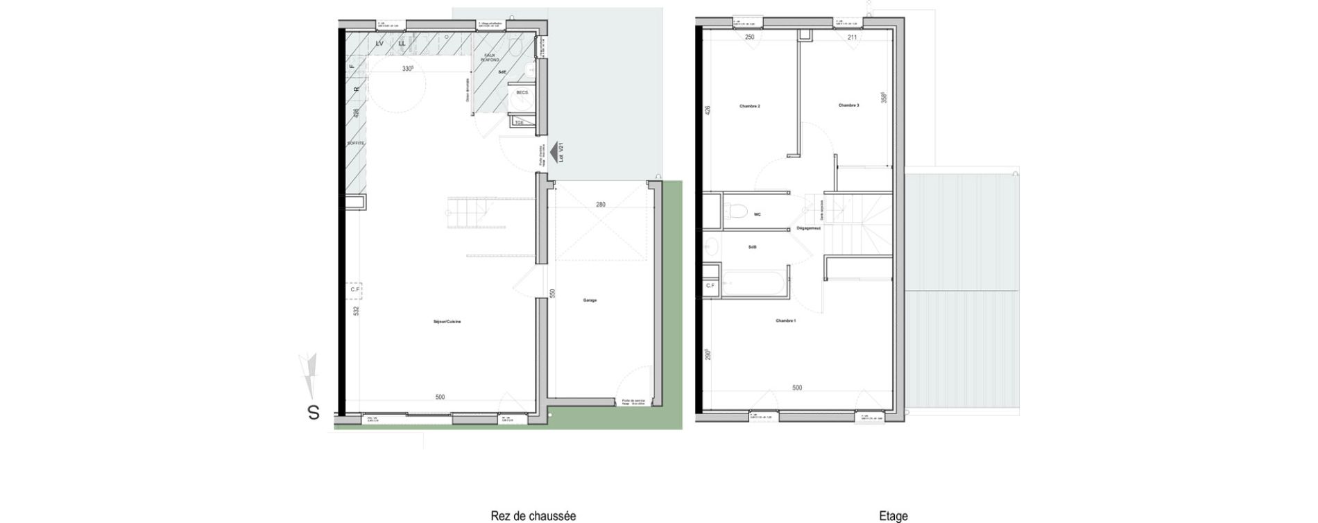 Maison T4 de 93,02 m2 &agrave; Puget-Sur-Argens Centre