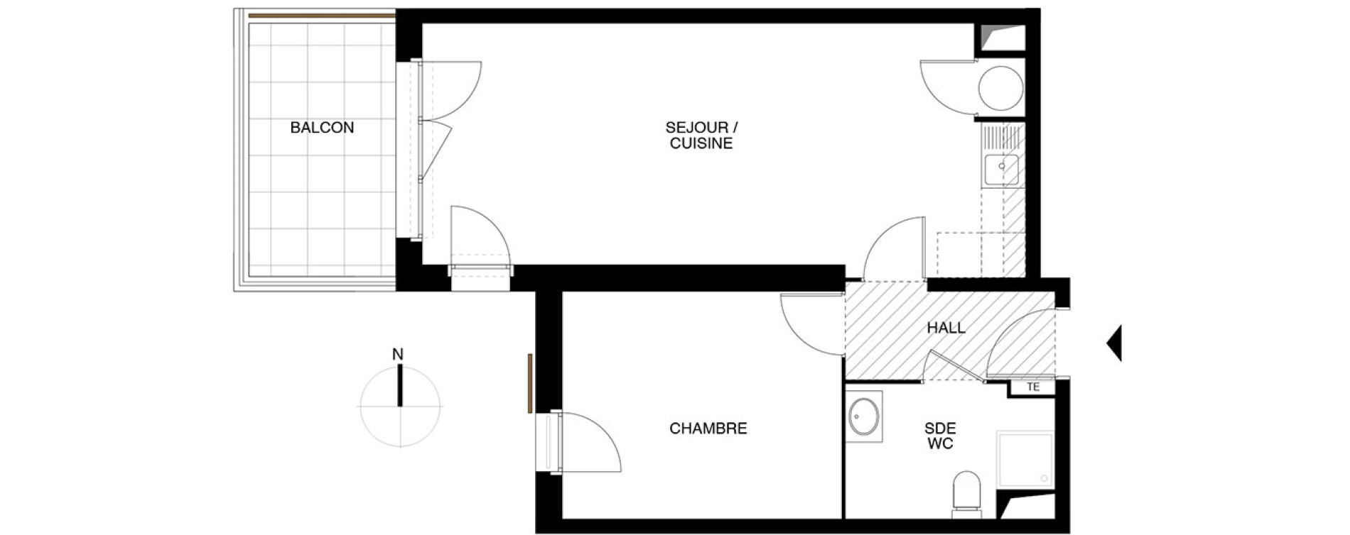 Appartement T3 de 47,20 m2 &agrave; Puget-Sur-Argens Centre