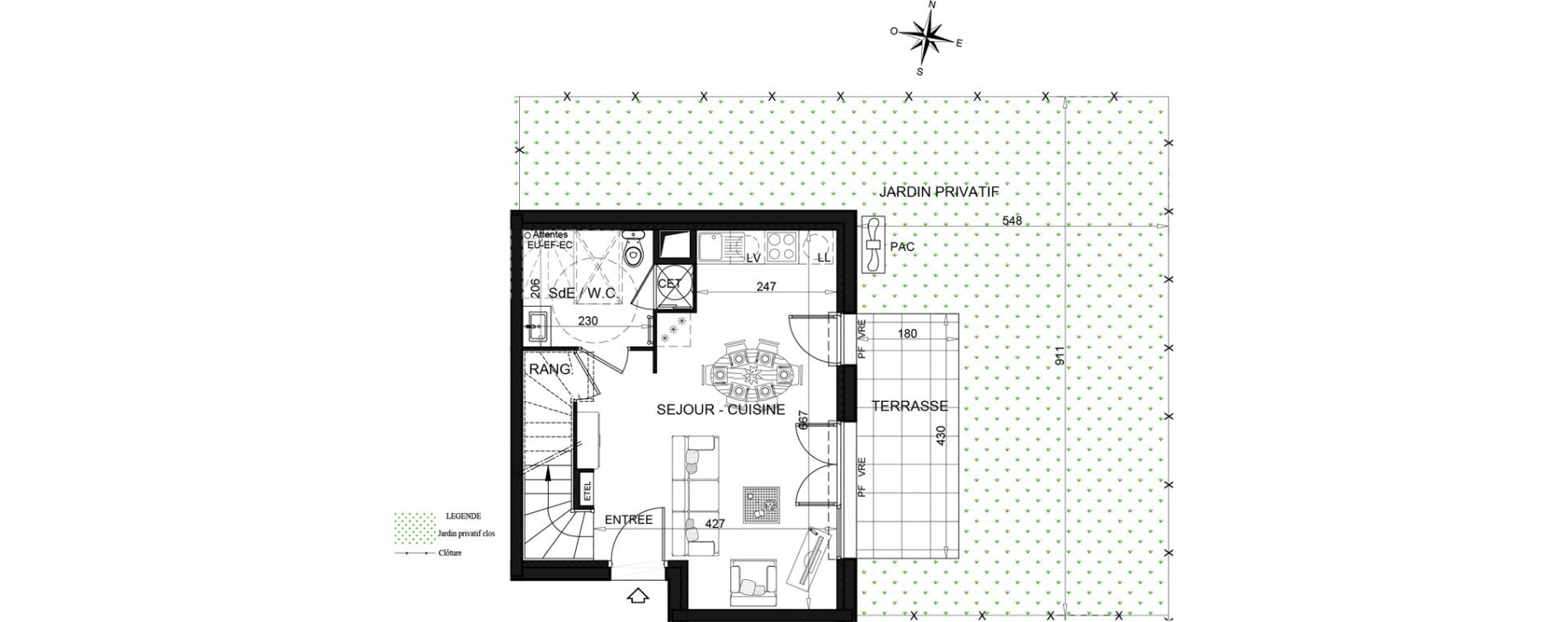 Maison T3 de 62,72 m2 &agrave; Puget-Sur-Argens Picoton