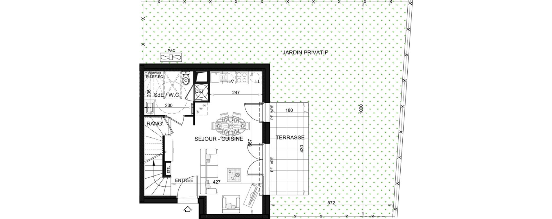 Maison T3 de 62,72 m2 &agrave; Puget-Sur-Argens Picoton