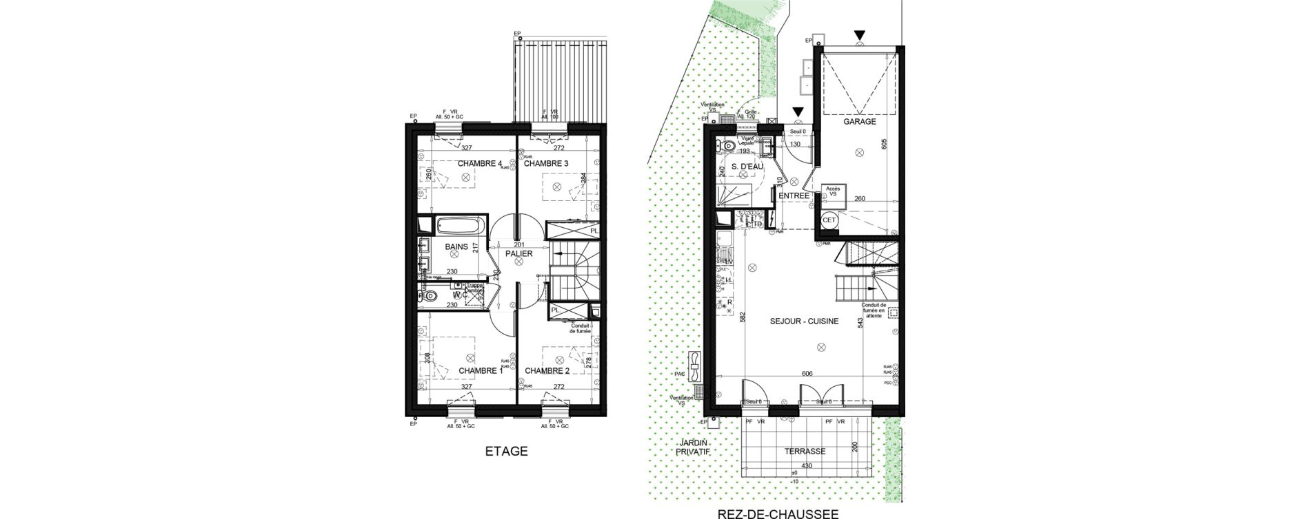 Villa T5 de 89,24 m2 &agrave; Puget-Sur-Argens Centre