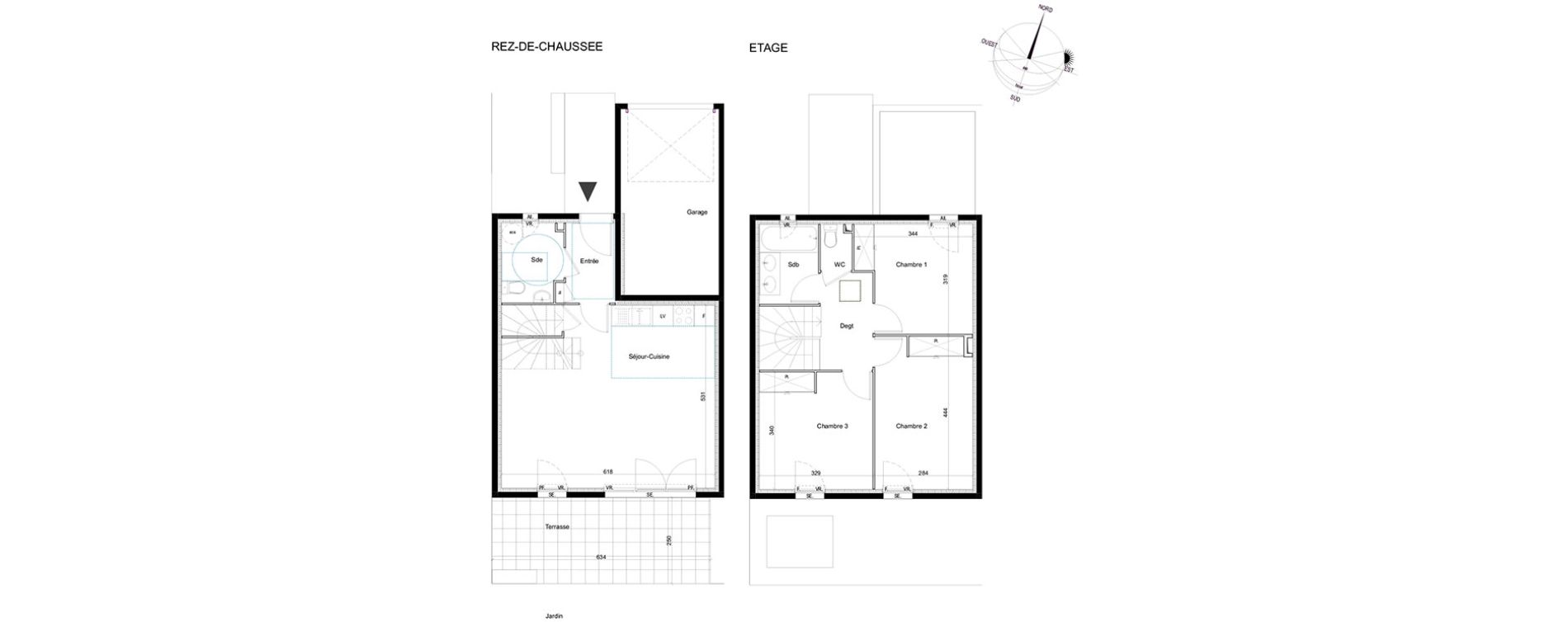 Appartement T4 de 81,31 m2 &agrave; Roquebrune-Sur-Argens Centre