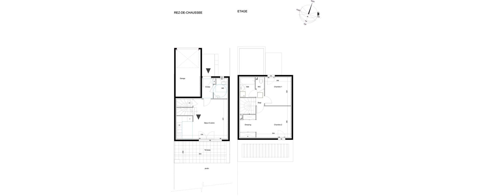 Appartement T3 de 65,37 m2 &agrave; Roquebrune-Sur-Argens Centre