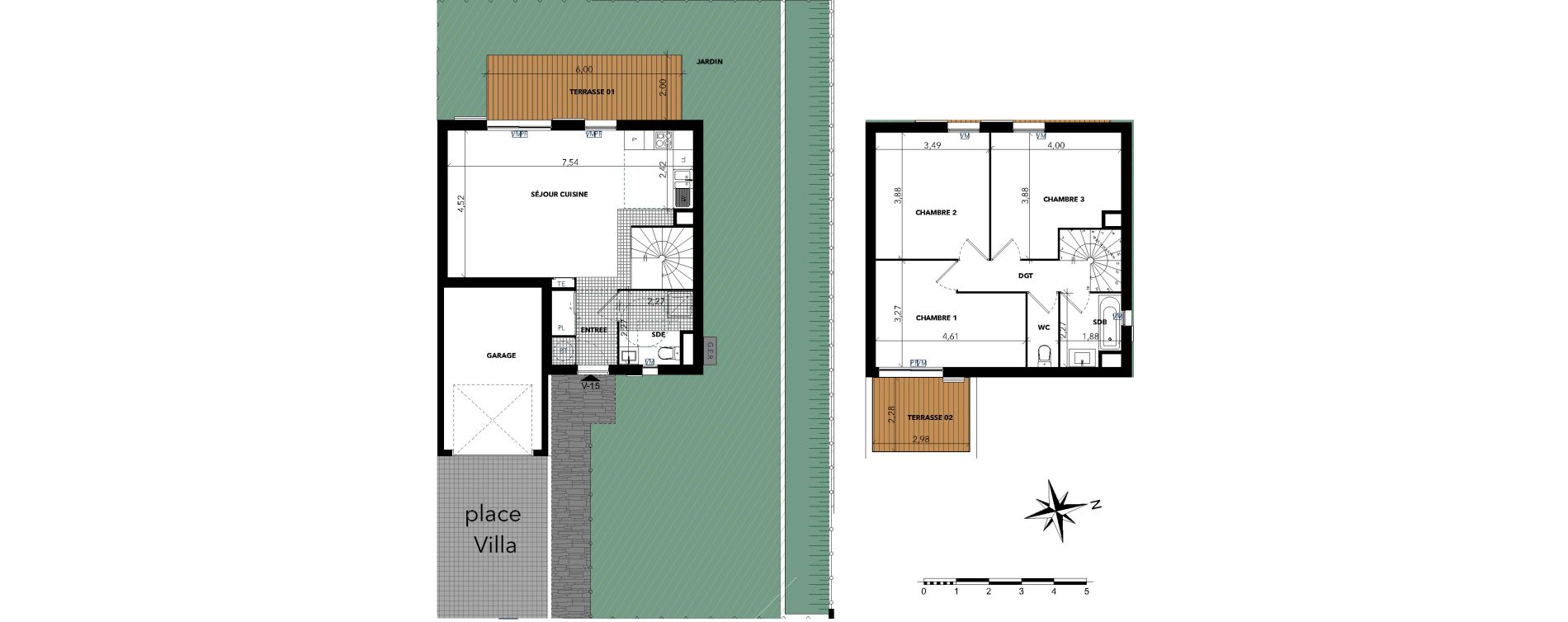 Villa T4 de 94,06 m2 &agrave; Sanary-Sur-Mer Centre