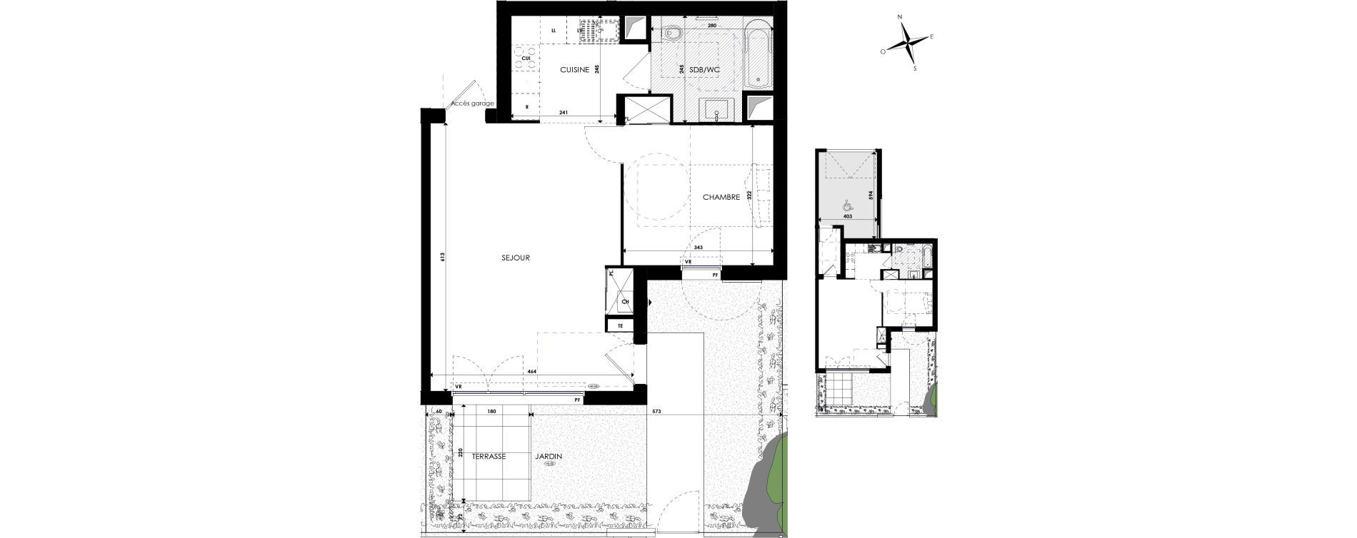 Appartement T2 de 51,70 m2 &agrave; Six-Fours-Les-Plages Les playes