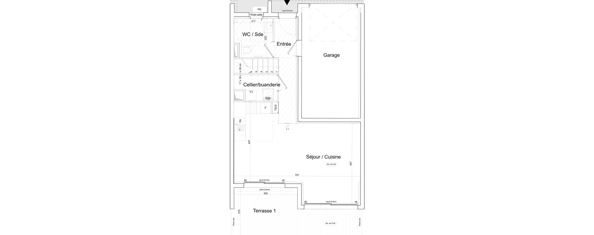 Villa T4 de 91,97 m2 &agrave; Toulon Cap brun