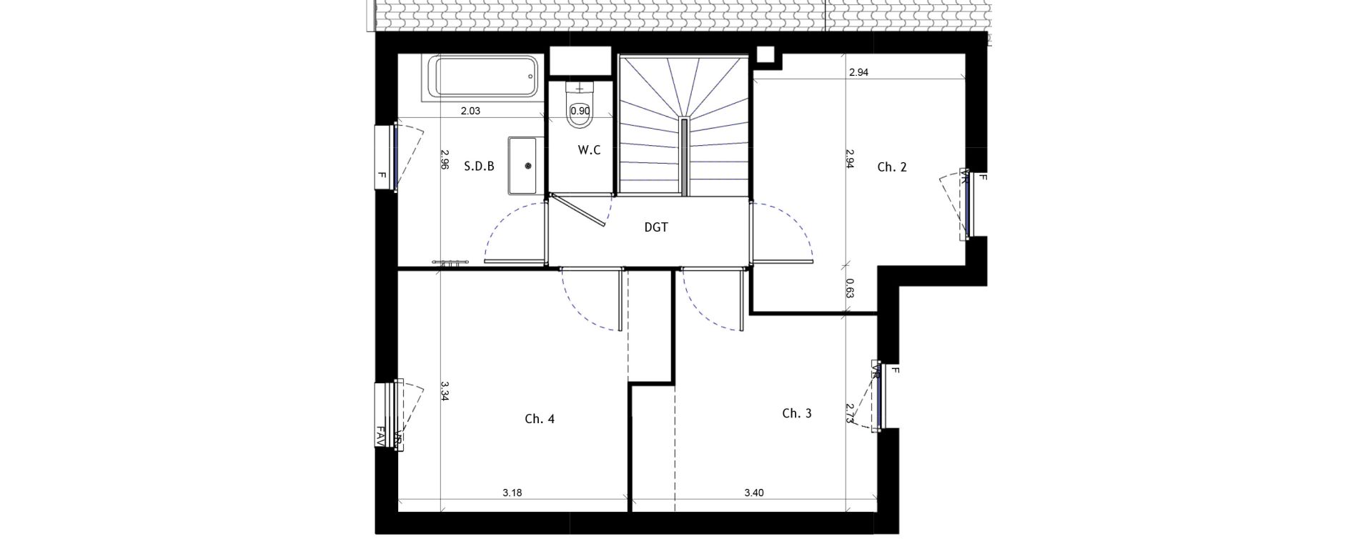 Maison T5 de 103,19 m2 &agrave; Pertuis Centre